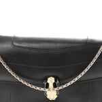 Calfskin Serpenti Forever Crossbody Bag Black