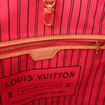Monogram Bay Neverfull MM Rose Ballerine Poppy