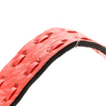 Cuoio Roma Sellerissima Nappa Sintetica Tape Stitch Mini Baguette Lava