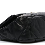 Lambskin Quilted Medium Chanel 19 Flap Black