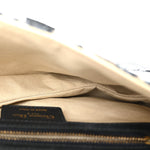 Oblique Saddle Bag Blue