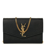 Grain de Poudre Uptown Chain Wallet Black