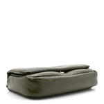 Lambskin Mini GG Milano Top Handle Shoulder Bag Green