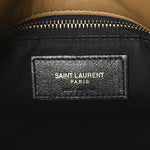 Shearling Quilted Small Loulou Monogram Chain Satchel Cinnamon
