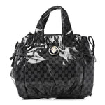 Crystal Monogram Hysteria Tote Navy Blue