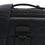 Taurillon Monogram S Lock Messenger Black