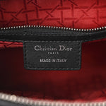 Lambskin Cannage Large Lady Dior Black
