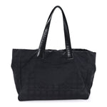 Nylon Medium Travel Tote Black