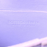 Lambskin Maxi Intrecciato Extra Mini Cassette Crossbody Bag Wisteria