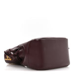 Lambskin Matelasse Monogram Mini Jamie Shoulder Pouch Bag Rouge Cabernet