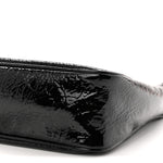 Patent Naplak Re-Edition 2005 Shoulder Bag With Charm Black
