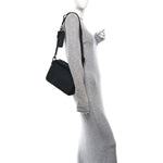 Calfskin Monogram Shadow Trio Messenger Black