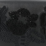 Swift Dancing Flowers Embroidered Constance 18 Black
