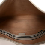 Goatskin Medium Aphrodite Shoulder Bag Mystic White