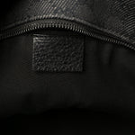 Denim Monogram Tote Bag Black
