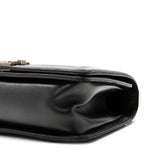 Lambskin Quilted Medium Boy Flap Black