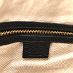 Pebbled Calfskin Large Soho Hobo Black