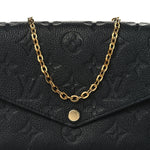 Empreinte Pochette Felicie Chain Wallet Black