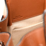 Calfskin Mini Hammock Shoulder Bag Tan