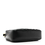 Calfskin Matelasse Monogram Lou Camera Bag Black
