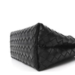 Nappa Intrecciato Small Andiamo Shoulder Bag Black