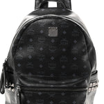 Visetos Medium Side Studs Stark Backpack Black