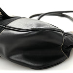 Tessuto Nylon Moon Shoulder Bag Black
