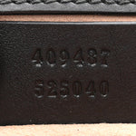 GG Supreme Monogram Bees Small Padlock Shoulder Bag Black