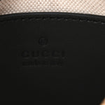 Calfskin GG Matelasse Mini Hobo Shoulder Bag Black