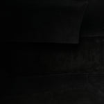 Supple Shiny Lambskin Luggage Black