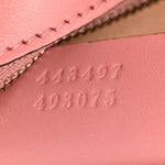 Calfskin Matelasse Small GG Marmont Shoulder Bag Wild Rose