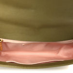 Caviar Quilted New Medium Boy Flap Khaki