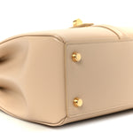 Satinated Calfskin Small 16 Top Handle Bag Nude