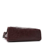 Agneau Arena Classic Hardware Small Le City Dark Burgundy