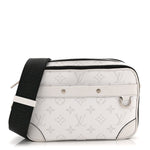 Taiga Monogram Alpha Messenger Optic White
