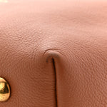Grained Calfskin Low Key Hobo PM Cognac
