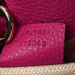 Cellarius Calfskin Medium Soho Chain Shoulder Bag Bright Bouganville