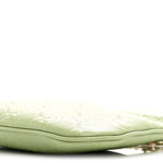 GG Grainy Calfskin Emblem Super Mini Shoulder Bag Sage Leaf