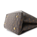Monogram Flower Tote Black