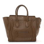 Smooth Calfskin Mini Luggage Camel