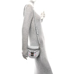 Visetos Mini Patricia Crossbody Bag Light Blue Red