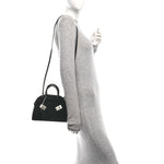 Velvet Strass XS Hug Bag Black