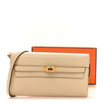 Epsom Verso Kelly Wallet To Go Nata Jaune Poussin
