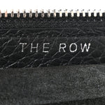 Grained Calfskin Large Slouchy Banana Bag Black
