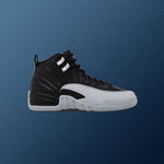 Air Jordan 12 Retro (GS) Barons - Black/Wolf Grey/White