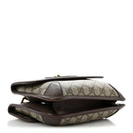 GG Supreme Monogram Web Small Neo Vintage Double Flap Messenger Bag Beige New Acero