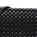 Nappa Intrecciato Small Cobble Shoulder Bag Black