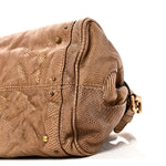 Lizard Medium Paddington Satchel Bronze