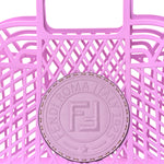 Recycled Plastic Vitello Liberty Matte Medium Fendi Basket Violetta