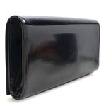 Patent Cassandre Tassel Clutch Black